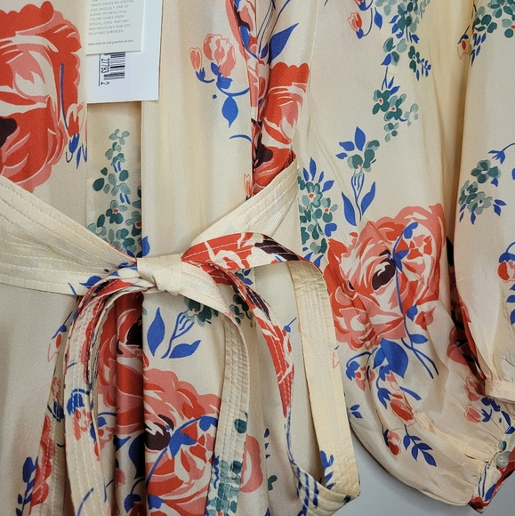 NWT The GREAT. The Vestige dress in echo rose print, designer 1 (small) - Picture 11 of 16